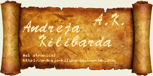 Andreja Kilibarda vizit kartica